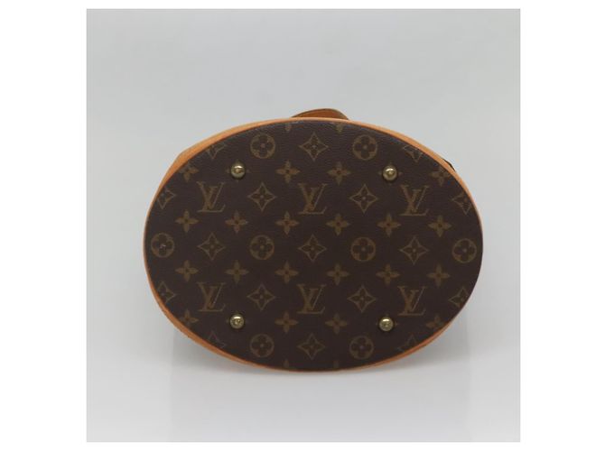 LOUIS VUITTON Borsa a Spalla Monogram Bucket GM M42236 LV Auth gh725 Monogramma - vista 5