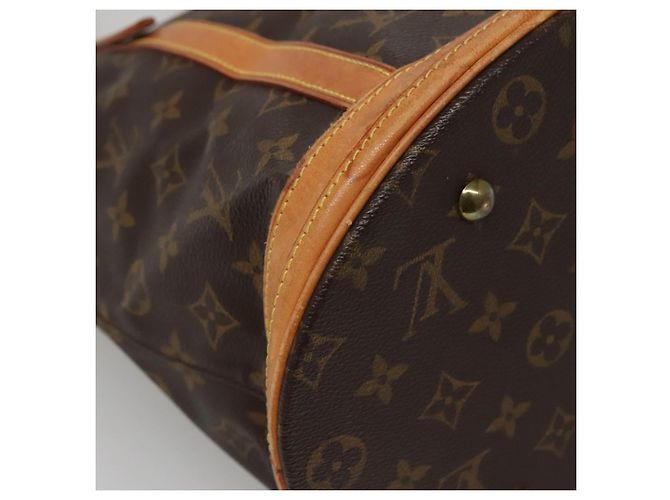 LOUIS VUITTON Borsa a Spalla Monogram Bucket GM M42236 LV Auth gh725 Monogramma - vista 9