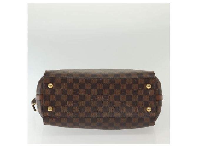 LOUIS VUITTON Borsa a Mano Damier Ebene Greenwich 2way N41337 LV Auth BA5559 - vista 12