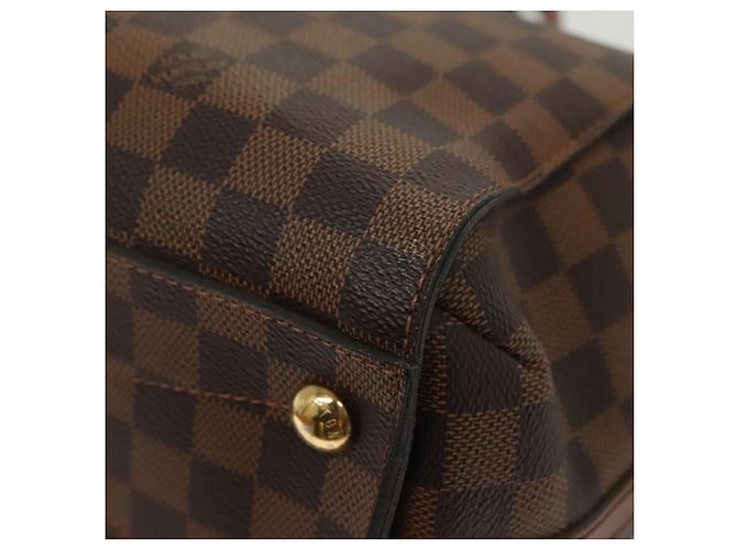 LOUIS VUITTON Borsa a Mano Damier Ebene Greenwich 2way N41337 LV Auth BA5559 - vista 16