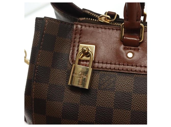 LOUIS VUITTON Borsa a Mano Damier Ebene Greenwich 2way N41337 LV Auth BA5559 - vista 19