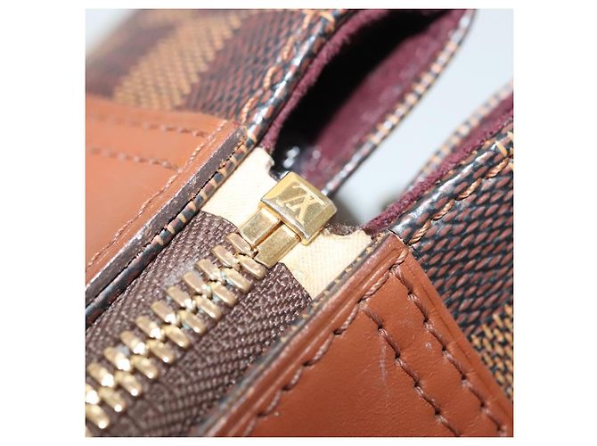 LOUIS VUITTON Borsa a Mano Damier Ebene Greenwich 2way N41337 LV Auth BA5559 - vista 21