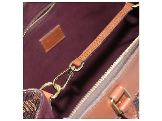 LOUIS VUITTON Borsa a Mano Damier Ebene Greenwich 2way N41337 LV Auth BA5559 - vista 22