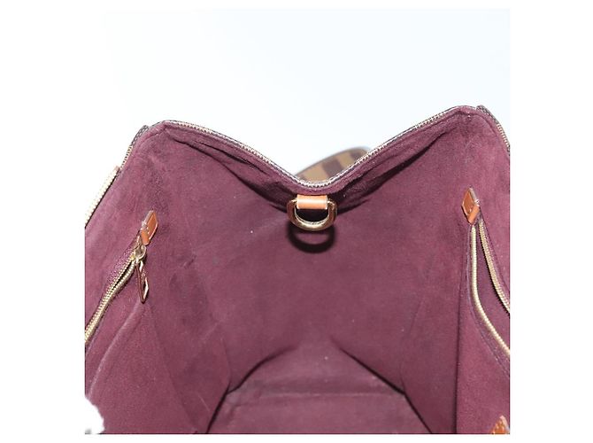 LOUIS VUITTON Borsa a Mano Damier Ebene Greenwich 2way N41337 LV Auth BA5559 - vista 26