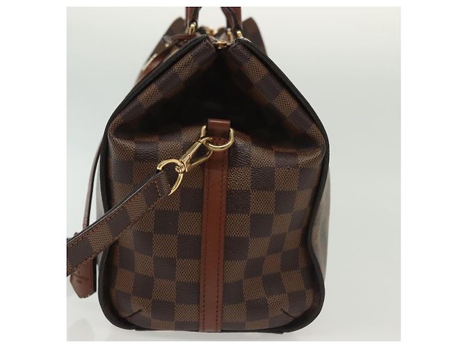 LOUIS VUITTON Borsa a Mano Damier Ebene Greenwich 2way N41337 LV Auth BA5559 - vista 6