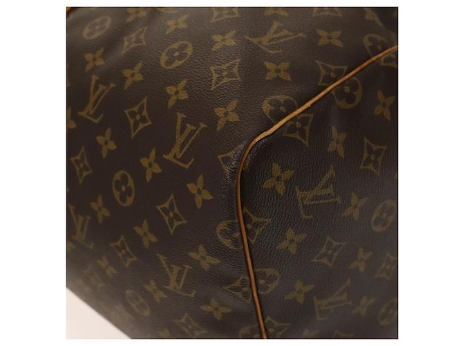 LOUIS VUITTON Borsa Boston Monogram Keepall 55 M41424 LV Auth 139020 Monogramma - vista 10