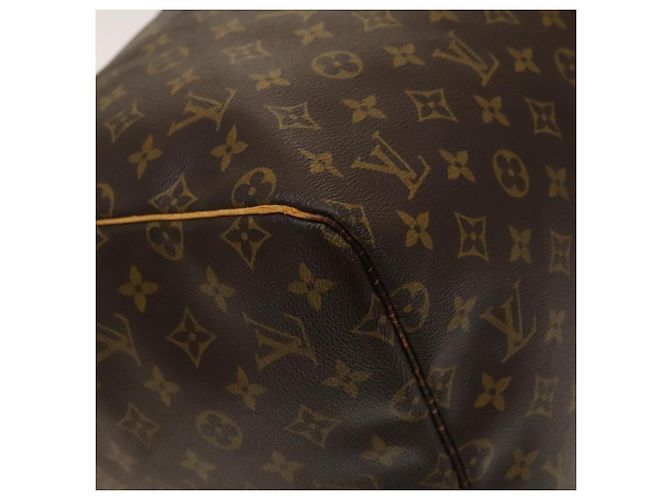 LOUIS VUITTON Borsa Boston Monogram Keepall 55 M41424 LV Auth 139020 Monogramma - vista 11