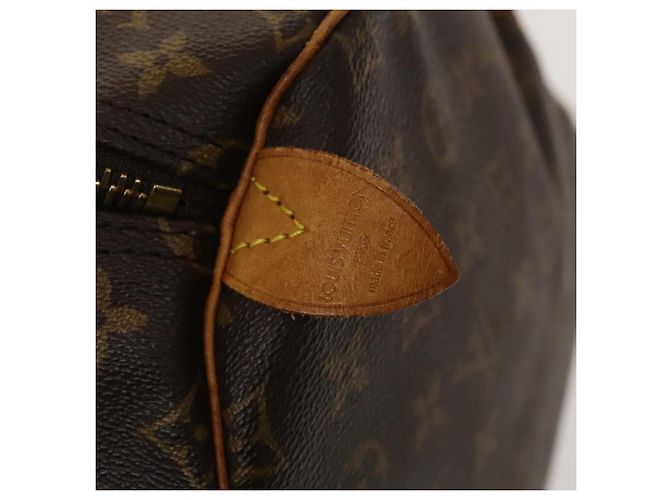 LOUIS VUITTON Borsa Boston Monogram Keepall 55 M41424 LV Auth 139020 Monogramma - vista 15