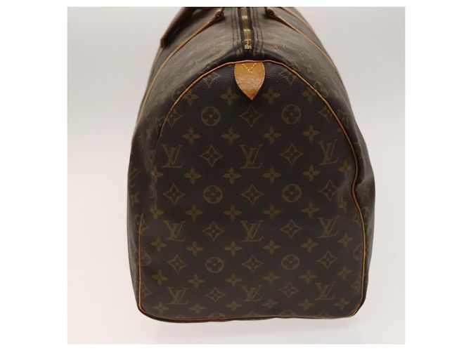 LOUIS VUITTON Borsa Boston Monogram Keepall 55 M41424 LV Auth 139020 Monogramma - vista 4