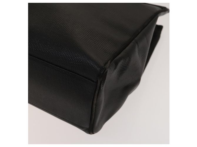 Borsa Tote in Pelle Salvatore Ferragamo 2Set Nera Auth gh736 Nero - vista 8
