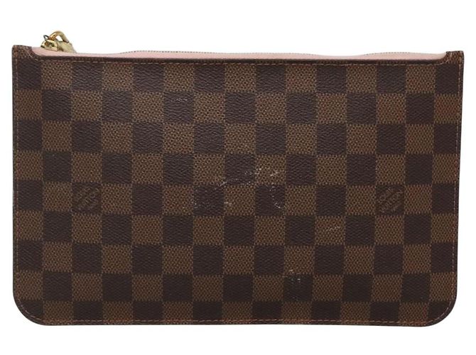 LOUIS VUITTON Neverfull MM Damier Ebene Tasche Authentisch gh698 - Ansicht 2