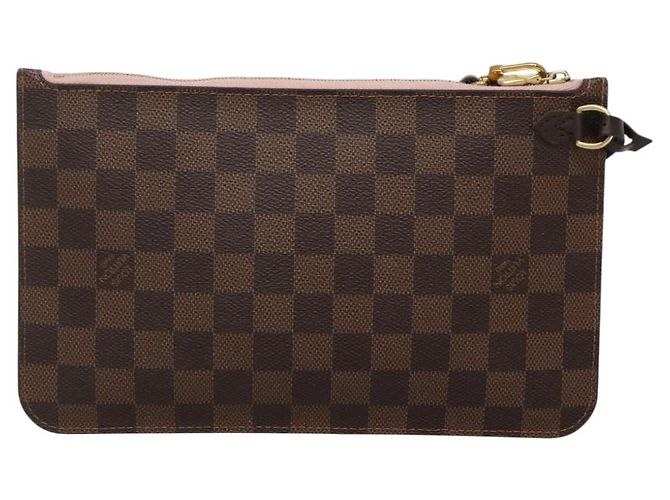 LOUIS VUITTON Neverfull MM Damier Ebene Tasche Authentisch gh698 - Ansicht 3