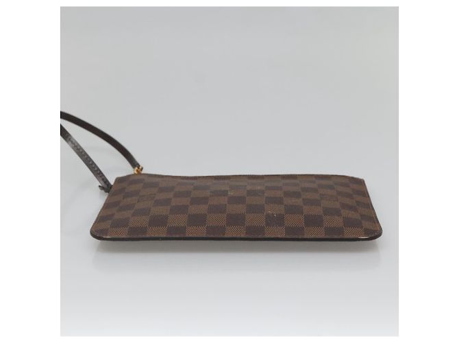LOUIS VUITTON Neverfull MM Damier Ebene Tasche Authentisch gh698 - Ansicht 9