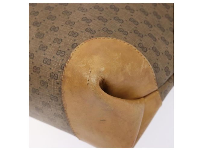 Borsa Sherry Line in PVC Beige Micro GG Supreme Web di GUCCI 002 904 0131 Auth ki5940 - vista 10