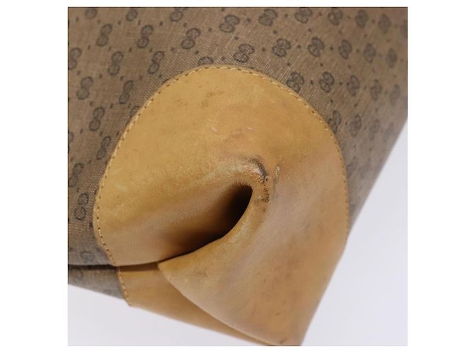 Borsa Sherry Line in PVC Beige Micro GG Supreme Web di GUCCI 002 904 0131 Auth ki5940 - vista 11