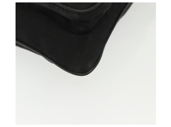 Borsa a Spalla PRADA in Nylon Nero Argento Autentica ki5954 - vista 10