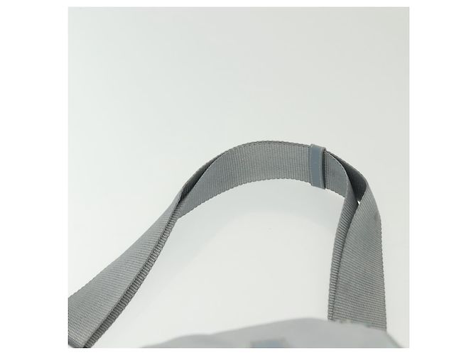PRADA Schultertasche aus Nylon Hellblau Silber Authentisch ki5926 - Ansicht 9