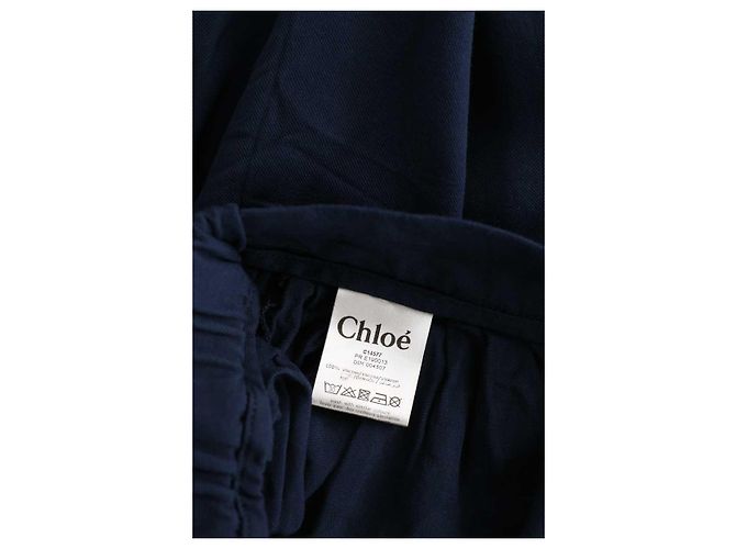 Chloé Bermuda Blu - vista 6