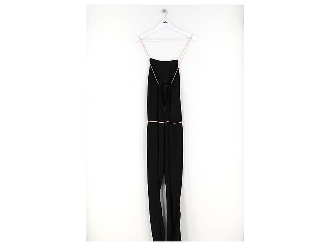 Bash Schwarzer Jumpsuit - Ansicht 4