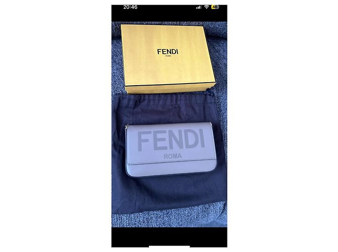Fendi On-Chain Geldbörse Taupe - Ansicht 3