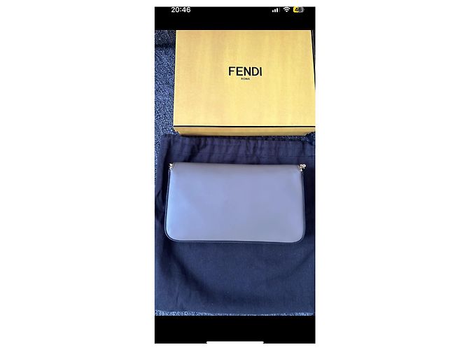 Fendi On-Chain Geldbörse Taupe - Ansicht 4