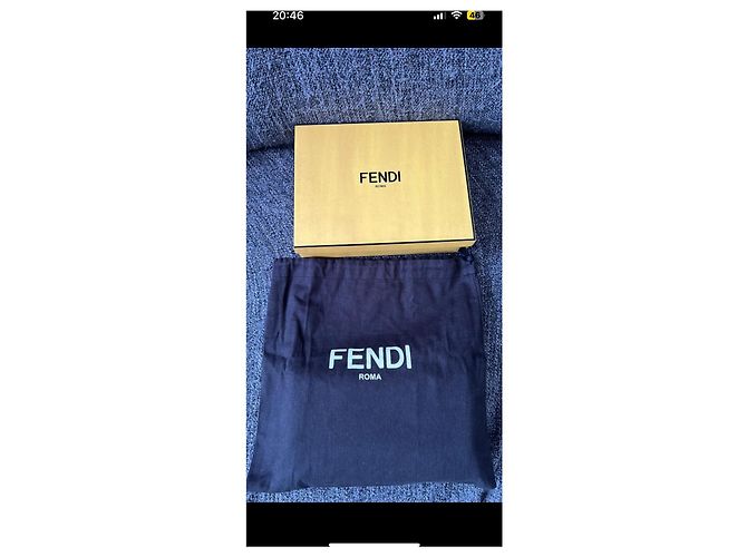 Fendi On-Chain Geldbörse Taupe - Ansicht 7