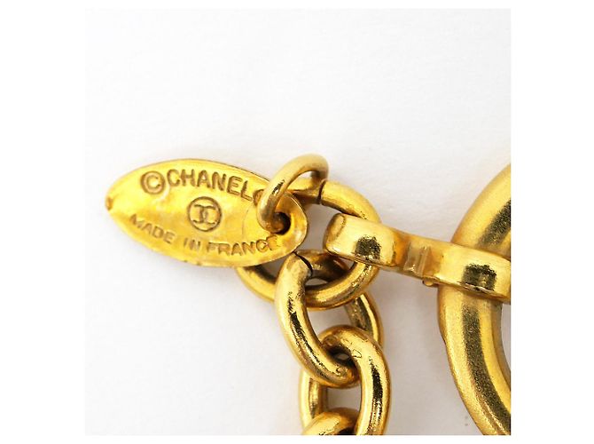 Chanel Collana con Pendente Medaglione Sole Leone Oro Gold hardware - vista 9