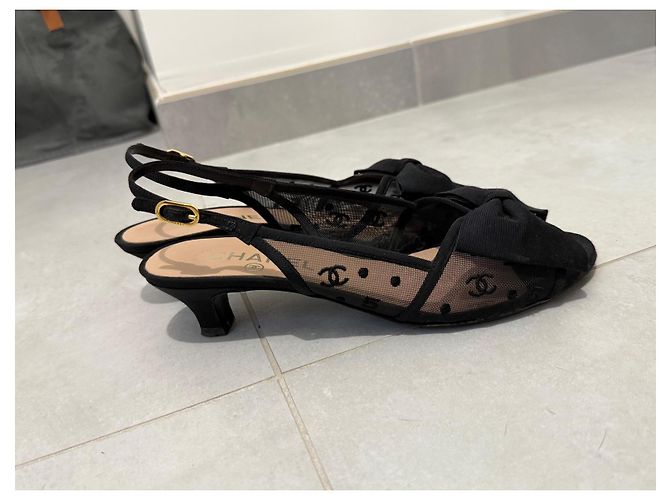 Chanel High heels Schwarz - Ansicht 2