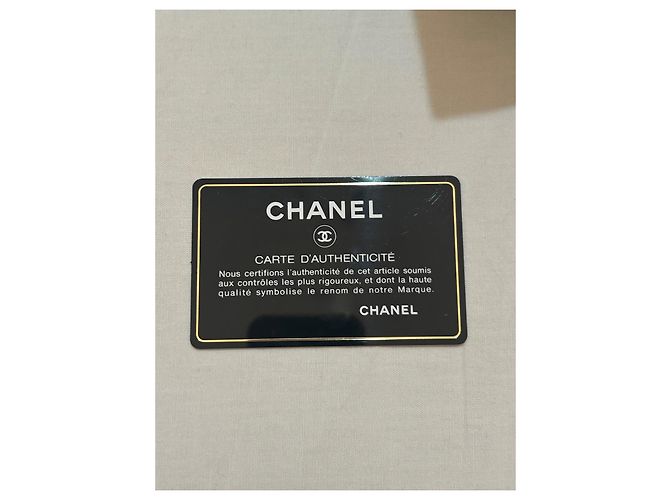 Pochette Chanel in pelle nera trapuntata Nero - vista 9