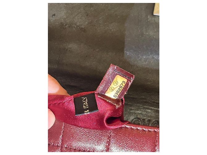 Chanel Doppelhandtasche Bicolor Leder mit Schulterkette Mehrfarben - Ansicht 10