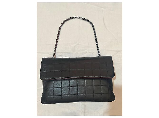 Chanel Doppelhandtasche Bicolor Leder mit Schulterkette Mehrfarben - Ansicht 14