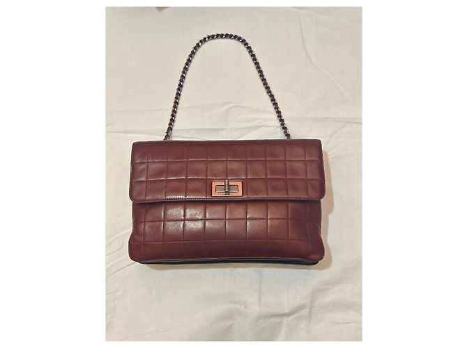 Chanel Doppelhandtasche Bicolor Leder mit Schulterkette Mehrfarben - Ansicht 16