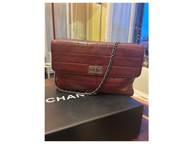Chanel Doppelhandtasche Bicolor Leder mit Schulterkette Mehrfarben - Ansicht 2