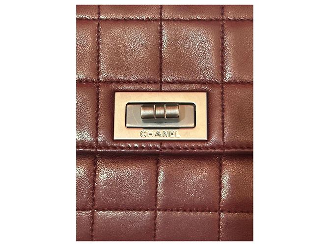 Chanel Doppelhandtasche Bicolor Leder mit Schulterkette Mehrfarben - Ansicht 3