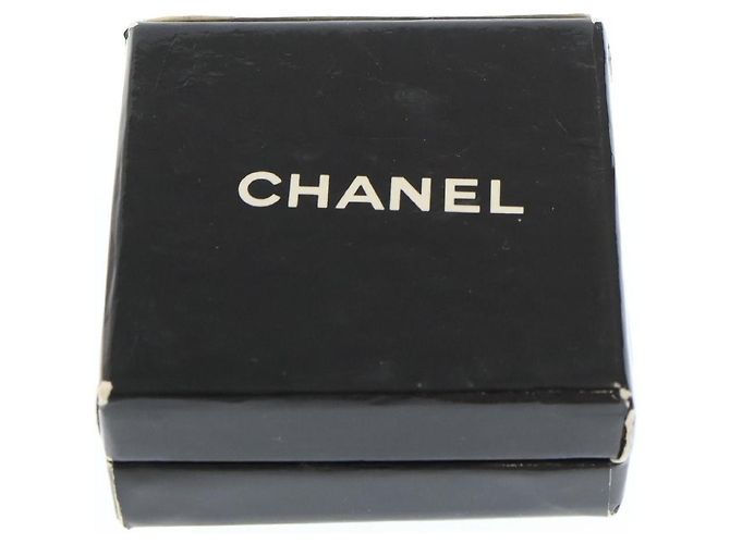 Orecchini Chanel con motivo CC e perla dorati Gold hardware - vista 6
