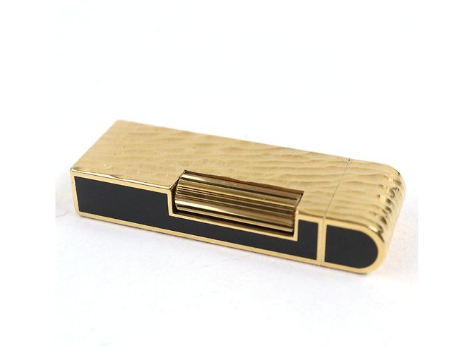 Alfred Dunhill Briquet à rouleau en laque Dunhill Noir - vue 4