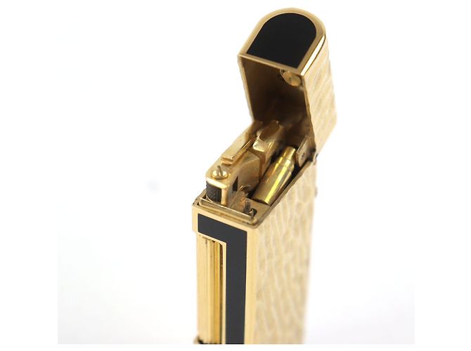 Alfred Dunhill Briquet à rouleau en laque Dunhill Noir - vue 6