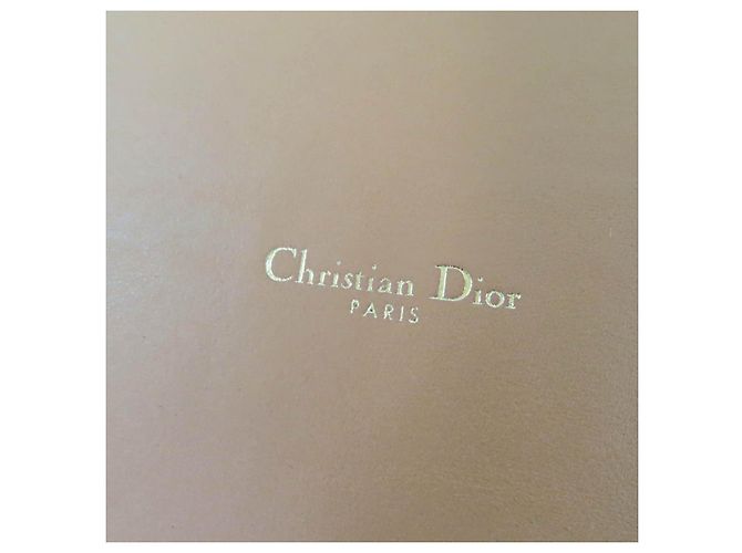 Christian Dior D-WAIST Maxi Doppel-Leder-Gürtel Braun - Ansicht 7