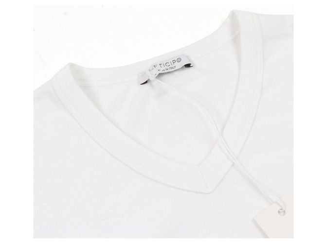 Autre Marque Camiseta de algodón ANTICIPO INZOLIA Blanco - vista 4