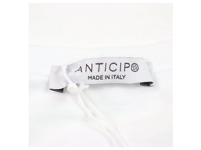 Autre Marque Camiseta de algodón ANTICIPO INZOLIA Blanco - vista 7
