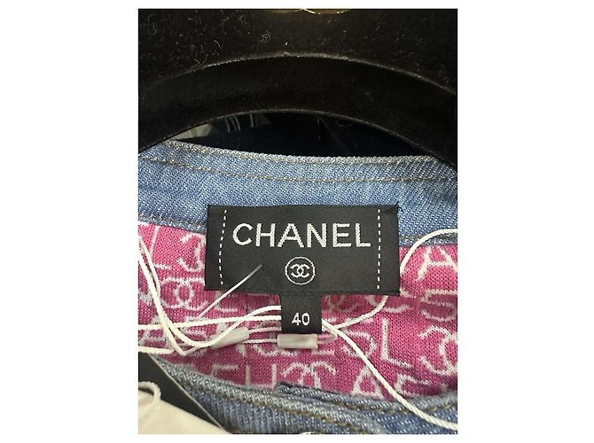 NWT CHANEL 20P Jeansjacke Größe 40 Mehrfarben - Ansicht 10