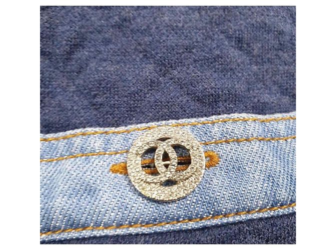 NWT CHANEL 20P Jeansjacke Größe 40 Mehrfarben - Ansicht 6