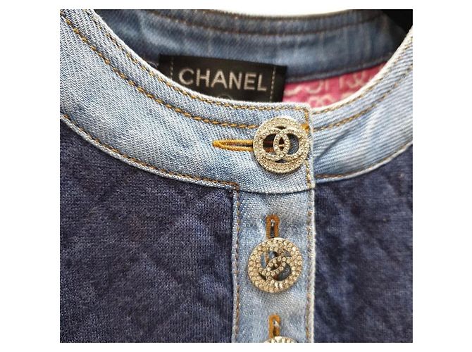 NWT CHANEL 20P Jeansjacke Größe 40 Mehrfarben - Ansicht 8