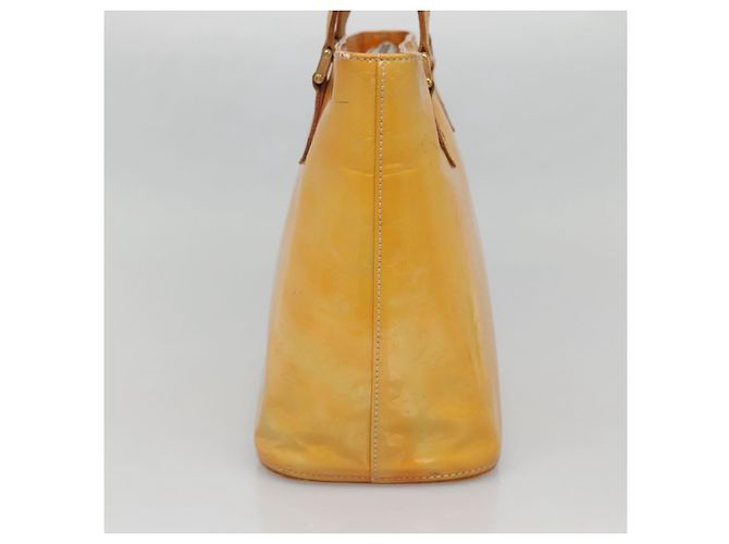 LOUIS VUITTON Borsa a Mano Monogram Vernis Houston Grigio M91053 LV Auth ti3376 - vista 3