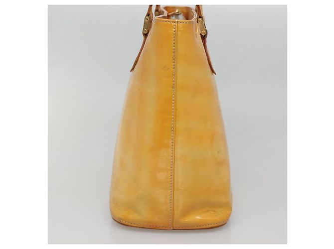 LOUIS VUITTON Borsa a Mano Monogram Vernis Houston Grigio M91053 LV Auth ti3376 - vista 4