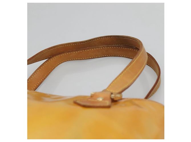 LOUIS VUITTON Borsa a Mano Monogram Vernis Houston Grigio M91053 LV Auth ti3376 - vista 8