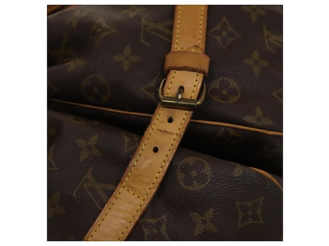 LOUIS VUITTON Borsa a Spalla Monogram Saumur 35 M42254 LV Auth 134974 Monogramma - vista 19