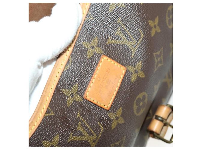 LOUIS VUITTON Borsa a Spalla Monogram Saumur 35 M42254 LV Auth 134974 Monogramma - vista 21
