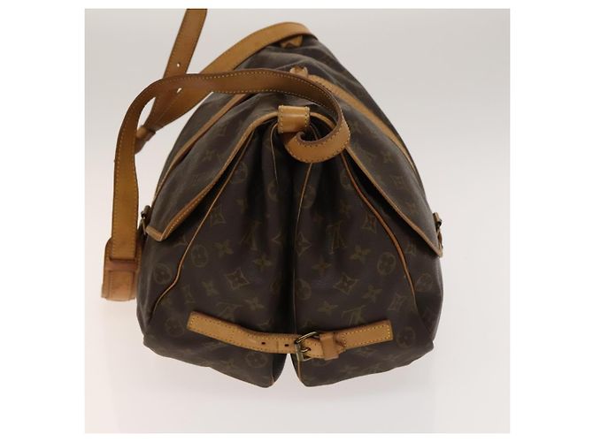 LOUIS VUITTON Borsa a Spalla Monogram Saumur 35 M42254 LV Auth 134974 Monogramma - vista 3