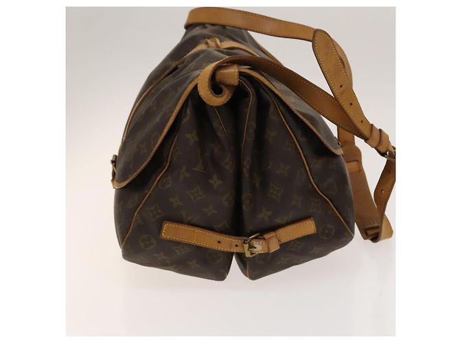 LOUIS VUITTON Borsa a Spalla Monogram Saumur 35 M42254 LV Auth 134974 Monogramma - vista 4